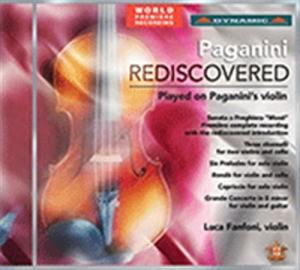 Paganini Niccolo - Paganini Rediscovered i gruppen VI TIPSER / Julegavetips CD hos Bengans Skivbutik AB (1712679)