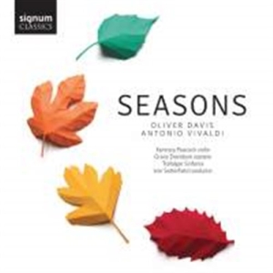 Davis Oliver / Vivaldi Antonio - Seasons i gruppen CD hos Bengans Skivbutik AB (1712706)