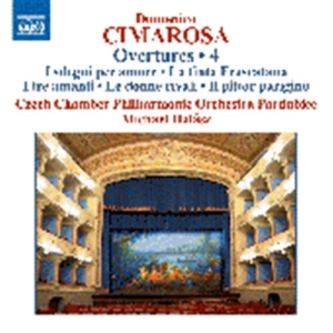 Cimarosa Domenico - Overtures, Vol. 4 i gruppen CD hos Bengans Skivbutik AB (1714322)