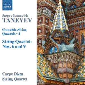 Taneyev Sergey - String Quartets, Vol. 4 i gruppen CD hos Bengans Skivbutik AB (1714323)