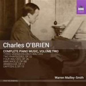 O'brien Charles - Complete Piano Music, Vol. 2 i gruppen CD hos Bengans Skivbutik AB (1723604)