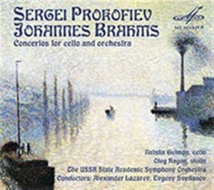 Brahms Johannes / Prokofiev Serge - Concertos For Cello And Orchestra i gruppen CD hos Bengans Skivbutik AB (1724191)