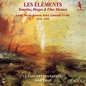 Rebel / Telemann / Vivaldi - Les Éléments i gruppen Musikk / SACD / Klassisk hos Bengans Skivbutik AB (1728738)