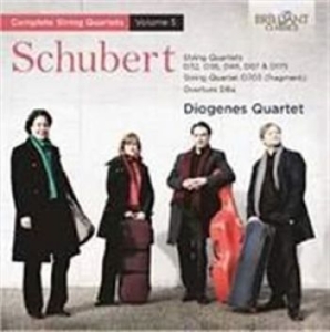 Schubert Franz - String Quartets, Vol. 5 i gruppen CD hos Bengans Skivbutik AB (1733866)