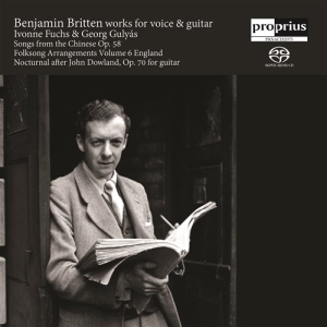 Ivonne Fuchs & Georg Gulyás - Benjamin Britten Works For Voice & i gruppen Musikk / SACD / Klassisk hos Bengans Skivbutik AB (1735342)