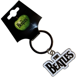 Beatles The - Drop T Logo Keyring (Black) i gruppen Minishops / Beatles hos Bengans Skivbutik AB (177229)