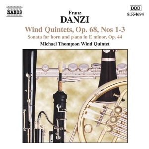 Danzi Franz - Wind Quintets Vol 3 Op 68 i gruppen VI TIPSER / Julegavetips CD hos Bengans Skivbutik AB (1782896)