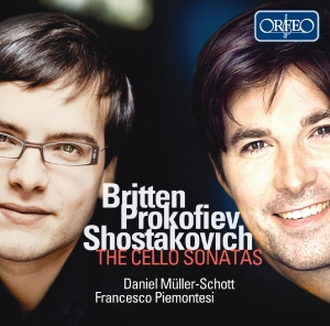 Britten / Prokofiev / Shostakovich - Cello Sonatas i gruppen CD hos Bengans Skivbutik AB (1788303)