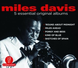 DAVIS MILES - 5 Essential Albums (Incl. Kind Of B i gruppen Minishops / Miles Davis hos Bengans Skivbutik AB (1795399)