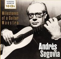 Segovia Andres - Milestones Of A Guitar Maestro i gruppen CD hos Bengans Skivbutik AB (1802274)