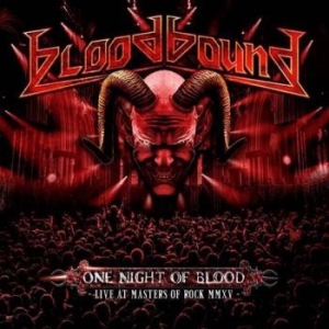 Bloodbound - One Night Of Blood (Dvd / Cd) i gruppen DVD & BLU-RAY hos Bengans Skivbutik AB (1802342)