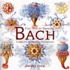 Bach C P E - Complete Keyboard Variations i gruppen CD hos Bengans Skivbutik AB (1820425)