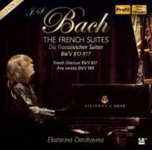 Bach J S - The French Suites i gruppen VI TIPSER / Julegavetips CD hos Bengans Skivbutik AB (1833262)