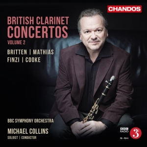 Britten / Cooke / Finzi / Mathias - British Clarinet Concertos, Vol. 2 i gruppen VI TIPSER / Julegavetips CD hos Bengans Skivbutik AB (1840147)