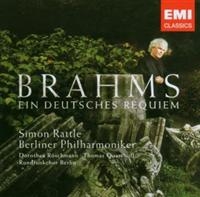 SIR SIMON RATTLE - BRAHMS: EIN DEUTSCHES REQUIEM i gruppen CD hos Bengans Skivbutik AB (1846136)