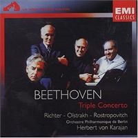 Herbert Von Karajan/Various Ar - Triple Concerto, Piano Sonata i gruppen CD hos Bengans Skivbutik AB (1846748)