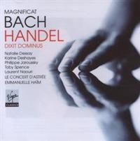 EMMANUELLE HAÏM/LE CONCERT DA - HANDEL: DIXIT DOMINUS & BACH: i gruppen VI TIPSER / Julegavetips CD hos Bengans Skivbutik AB (1846786)