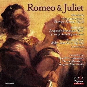 Tchaikovsky/Prokofiev - Romeo & Juliet i gruppen Musikk / SACD / Klassisk hos Bengans Skivbutik AB (1868882)