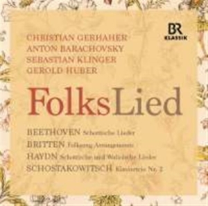 Beethoven / Britten / Haydn - Folkslied i gruppen CD hos Bengans Skivbutik AB (1871649)