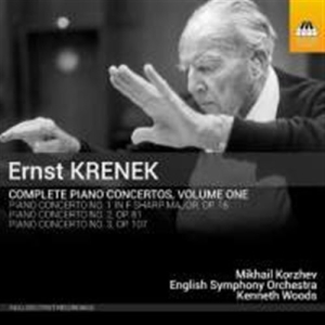 Krenek Ernst - Complete Piano Concertos, Vol. 1 i gruppen VI TIPSER / Julegavetips CD hos Bengans Skivbutik AB (1874077)