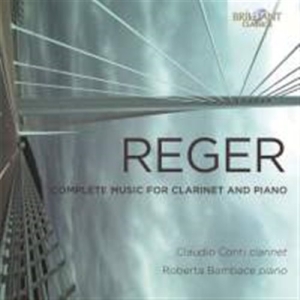 Reger Max - Complete Music For Clarinet And Pia i gruppen CD hos Bengans Skivbutik AB (1881655)