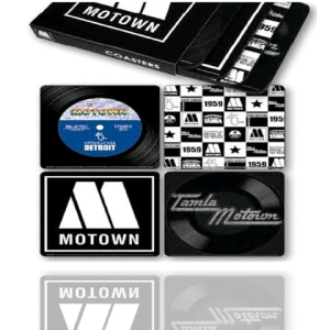 Motown - Motown Coasters 4 pack i gruppen MERCH hos Bengans Skivbutik AB (188398)