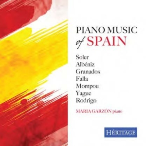 Garzon Maria - Piano Music Of Spain i gruppen CD hos Bengans Skivbutik AB (1908106)