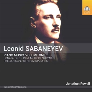 Sabaneyev - Piano Music Vol. 1 i gruppen CD hos Bengans Skivbutik AB (1910984)