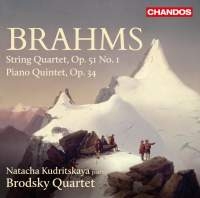 Brahms Johannes - String Quartet No. 1 / Piano Quinte i gruppen CD hos Bengans Skivbutik AB (1911004)