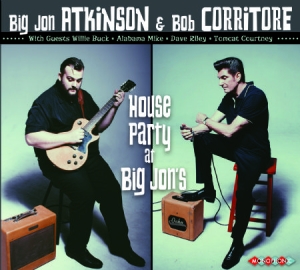 Atkinson Big Jon & Bob Corritore - House Party At Big Jon's i gruppen CD hos Bengans Skivbutik AB (1921680)