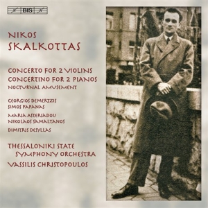 Skalkottas - Concerto For 2 Violins i gruppen CD hos Bengans Skivbutik AB (1927348)