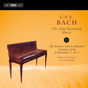 Bach C P E - Solo Keyboard Music, Vol. 31 i gruppen CD hos Bengans Skivbutik AB (1927390)