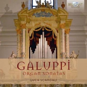 Galuppi Baldassare - Organ Sonatas i gruppen CD hos Bengans Skivbutik AB (1946669)