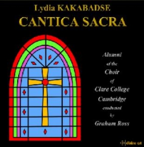 Kakabadse Lydia - Cantica Sacra i gruppen CD hos Bengans Skivbutik AB (1947613)