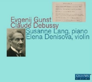 Debussy / Gunst - Evgenij Gunst & Claude Debussy i gruppen VI TIPSER / Julegavetips CD hos Bengans Skivbutik AB (1947620)