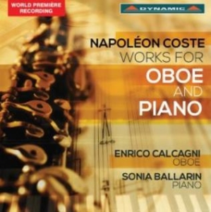 Coste Napoléon - Works For Oboe & Piano i gruppen VI TIPSER / Julegavetips CD hos Bengans Skivbutik AB (1947629)