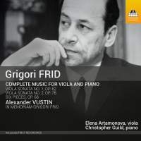 Frid Grigory - Complete Music For Viola & Piano i gruppen VI TIPSER / Julegavetips CD hos Bengans Skivbutik AB (1949814)