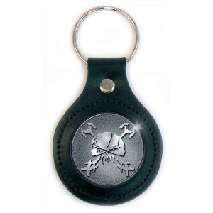 Iron Maiden - Keyring Leather i gruppen MERCH hos Bengans Skivbutik AB (1957468)