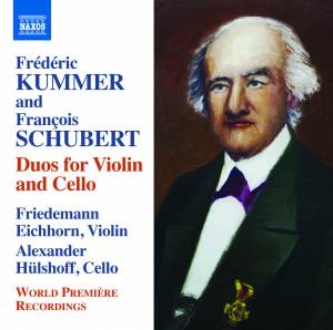 Kummer Frédéric / Schubert Franco - Duos For Violin & Cello i gruppen VI TIPSER / Julegavetips CD hos Bengans Skivbutik AB (1967945)