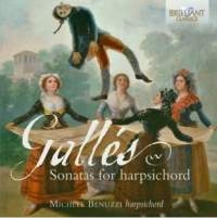 Gallés José - Sonatas For Harpsichord i gruppen CD hos Bengans Skivbutik AB (1983170)