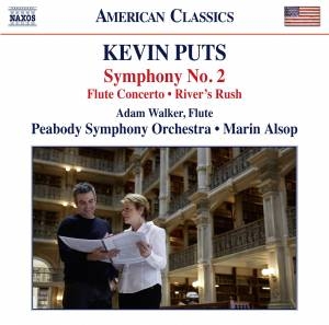 Puts Kevin - Symphony No. 2 / Flute Concerto i gruppen VI TIPSER / Julegavetips CD hos Bengans Skivbutik AB (2003498)