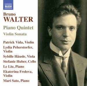 Walter Bruno - Piano Quintet / Violin Sonata i gruppen VI TIPSER / Julegavetips CD hos Bengans Skivbutik AB (2003501)