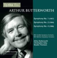 Butterworth Arthur - Symphonies Nos. 1, 2 & 4 i gruppen CD hos Bengans Skivbutik AB (2003818)