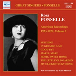 Rosa Ponselle - American Recordings Vol. 2 i gruppen VI TIPSER / Julegavetips CD hos Bengans Skivbutik AB (2006101)