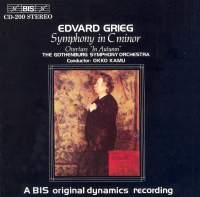 Grieg Edvard - Symphony In C Minor /Autumn Ov i gruppen VI TIPSER / Julegavetips CD hos Bengans Skivbutik AB (2006399)