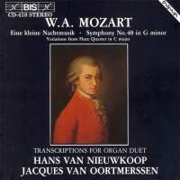 Mozart Wolfgang Amadeus - Transcriptions For Organ Duet i gruppen CD hos Bengans Skivbutik AB (2006412)