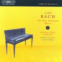 Bach Carl Philipp Emanuel - Solo Keyboard Music Vol 7 i gruppen VI TIPSER / Julegavetips CD hos Bengans Skivbutik AB (2006430)