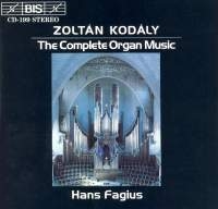 Kodaly Zoltan - Complete Organ Music i gruppen VI TIPSER / Julegavetips CD hos Bengans Skivbutik AB (2006435)