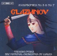 Glazunov Alexander - Symphonies Nos 5 & 7 i gruppen VI TIPSER / Julegavetips CD hos Bengans Skivbutik AB (2006447)