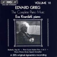 Grieg Edvard - Complete Piano Music Vol 6 i gruppen CD hos Bengans Skivbutik AB (2006459)